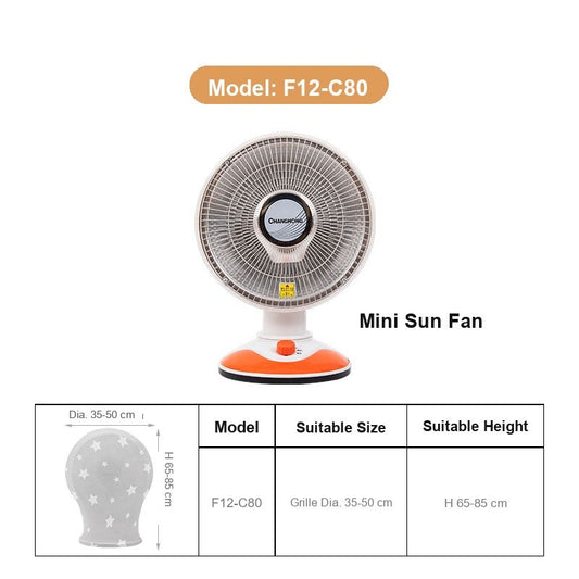Heater Protective Cover Star Pattern for F12-C80 Dustproof Washable
