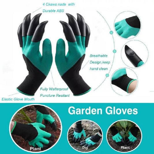 Gardening Gloves for Planting and Weeding, All-in-One Hand Protection Gloves V1188-MS-617-032