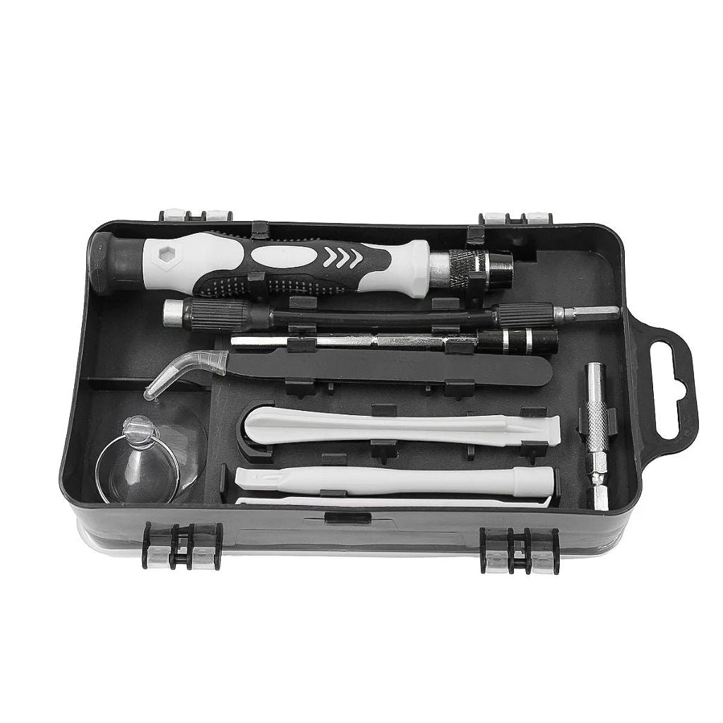 122-in-1 Precision Screwdriver Tool Kit for Electronics, Watches and DIY Repair, Gray V1188-MS-617-116
