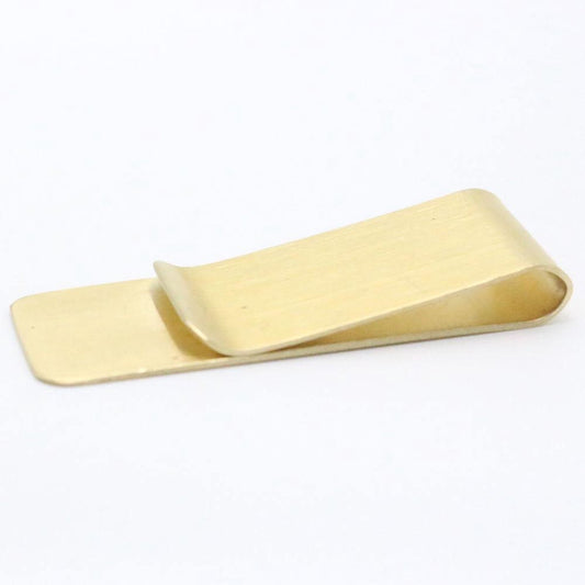 Gold-colored money clip - 5.5x2.0cm V1188-MS101-00016-1