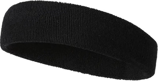 Headband | Headband | Sweatband | Sweatbands | Head | Sports band | Black V1188-MS101-00106-1