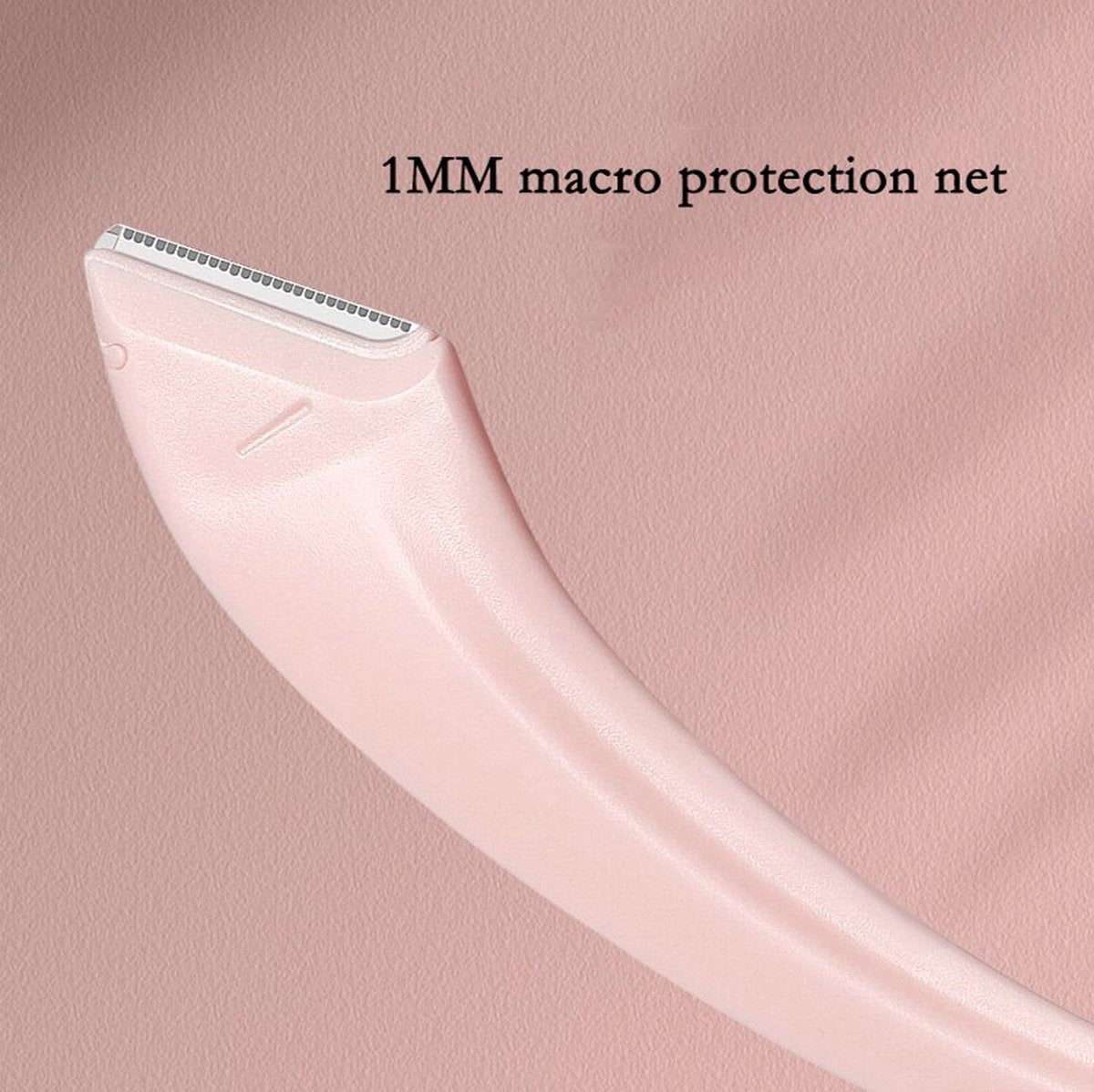Eyebrow Scissors | Small Eyebrow Scissors | Eyebrow Comb | Scissors and Trimmer | With 2 Eyebrow Blades | Pink V1188-MS101-00172-1