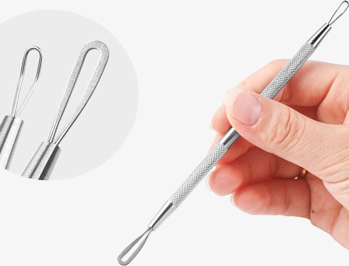 Comedone Spoon | Blackhead Remover | Acne Remover | Comedone Extractor | Blackhead Removal IRVS V1188-MS101-00215-1