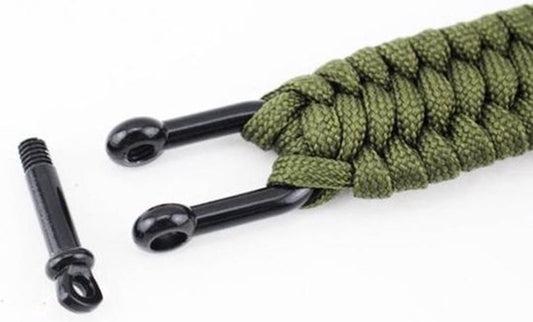 Paracord Survival Bracelet I Paracord Survival Bracelet I Extra Strong I Camouflage V1188-MS101-00300-1