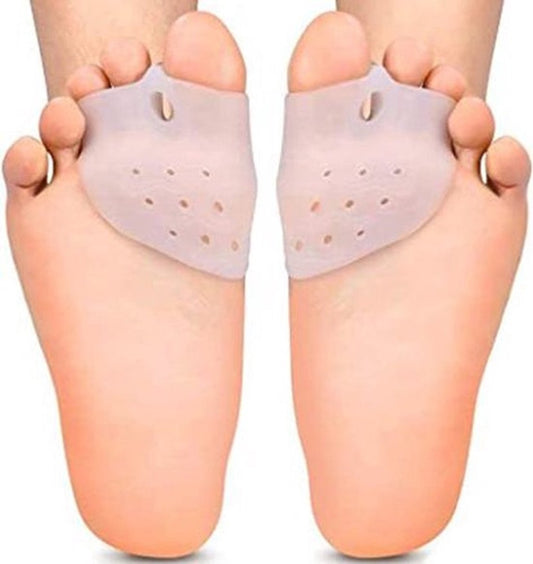 Silicone Toe Separator for 3 Toes | Bunion Protector | Forefoot Cushion | Hallux Valgus Pain Relief | For V1188-MS101-00308-1