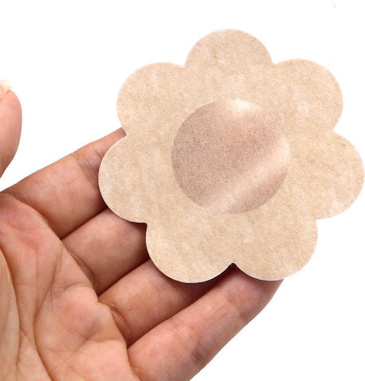 Nipple Sticker 5 Pairs - 10 Pieces - Nipple Cover - Nipple Patch - Nipple Protection - Beige V1188-MS101-00313-1