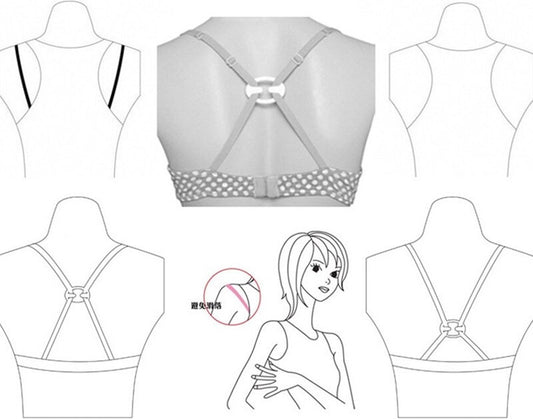 Bra Clip - Set of 3 pieces - Bra Buckles - Hot Sale - Fashion - Closure - Strap Clip - Invisible Bra Buckle - V1188-MS101-00344-1