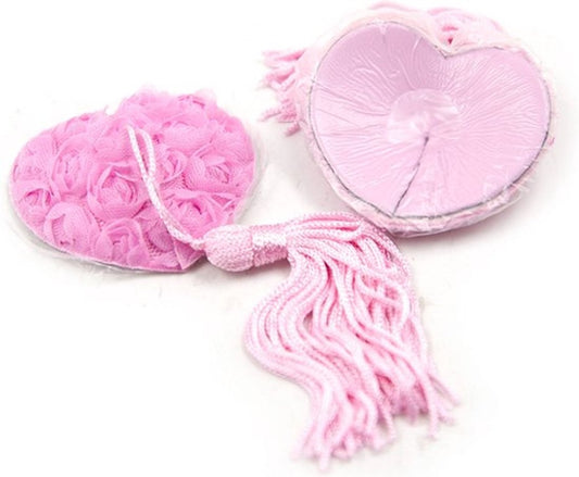 Luxury Nipple Tassels | Nipple Tassel | Nipple Stickers | Niple Cover | Self-Adhesive Heart-Shaped Hearts | 2 V1188-MS101-00419-1