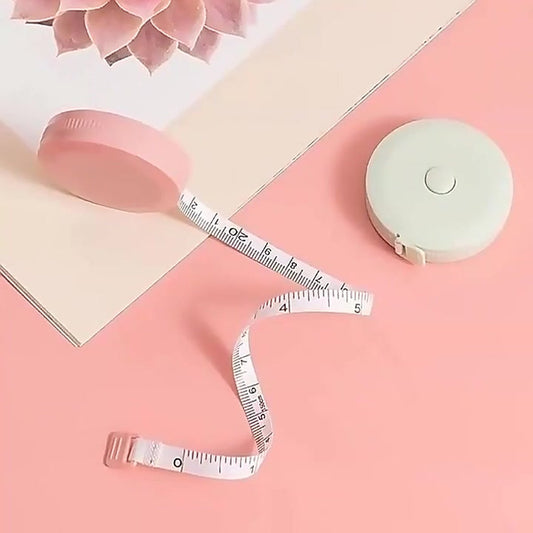 Round Plastic Measuring Tape 150 CM | Extendable Tape Measure | Flexible | Roll Meter | Circumference Gauge | V1188-MS101-00455-1