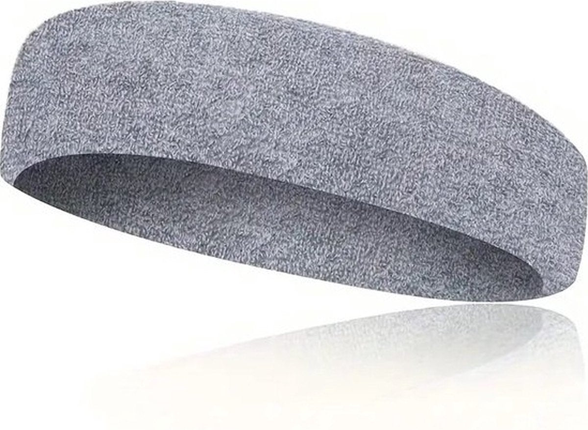 Headband | Headband | Sweatband | Sweatbands | Head | Sports band | Light Grey V1188-MS101-00568-1