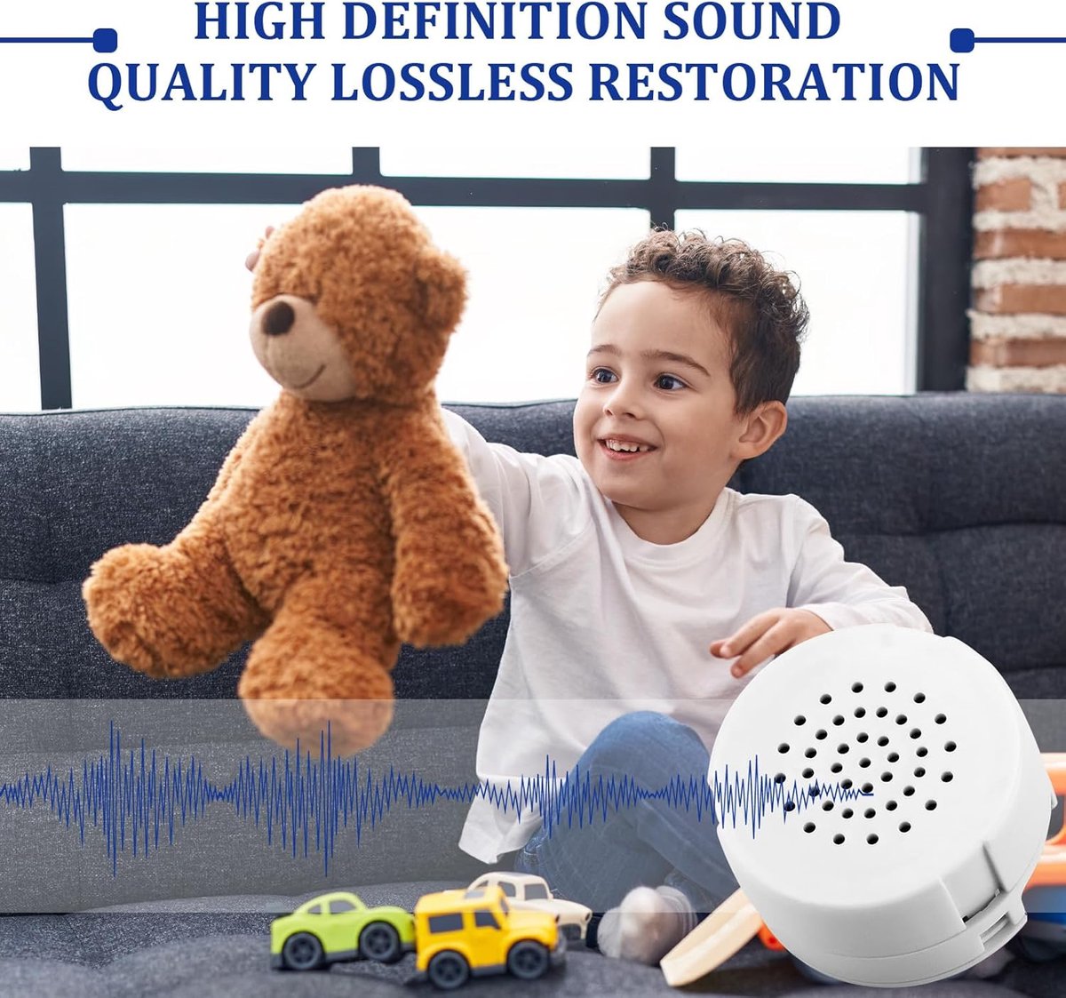 Voice Recorder for Plush - 30 seconds, customizable, DIY gift V1188-MS101-00669-1