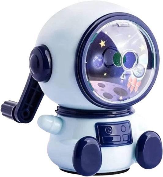 Manual pencil sharpener - Cute child-style stationery with a space theme - durable - easy to use - suitable V1188-MS101-00778-1