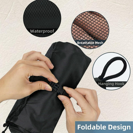 Men's travel toiletry bag - Hanging toiletry bag with waterproof shaver organizer - Makeup and travel V1188-MS101-00883-1