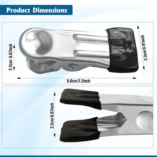 Stainless Steel Clothes Clips 40-piece - Strong, for outdoor use V1188-MS101-01017-1