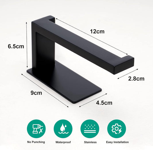 Toilet paper holder without Bohren - Selbstklebender Toilet paper roll holder, Toilet paper holder from V1188-MS101-01070-1