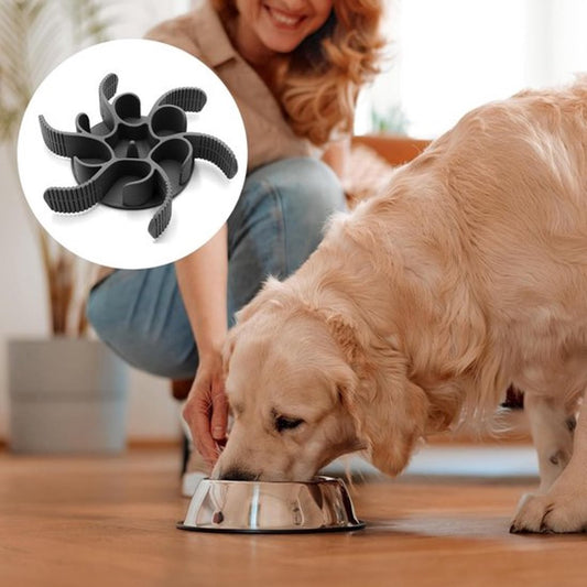 Anti-Gulp Bowl for Dogs and Cats - Anti-Gulp Dog Food Bowl - Slow Feeder - Slow Bowl Eat Slow - Anti-Gulp V1188-MS101-01150-1