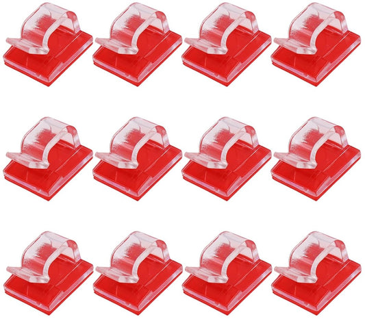 Cable Clips - 100 Pieces - Cable Holder - Halloween - Christmas - Nail Clip - Cable Tie - Clips - Cable V1188-MS101-01160-1