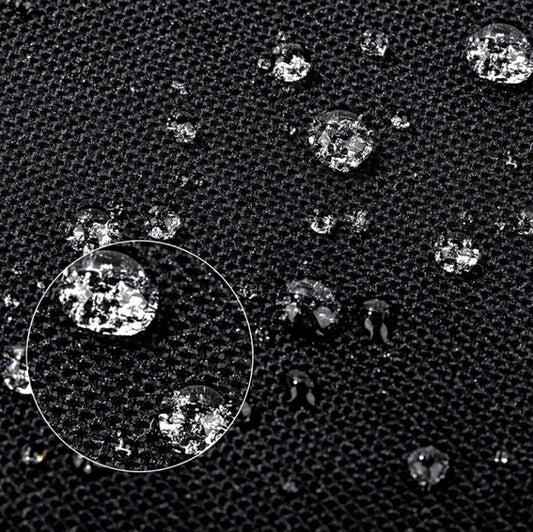 Waterproof Garden Set Protective Cover with Drawstring and Good Drainage - W242 x L160 x H100CM - Black V1188-MS101-01175-1
