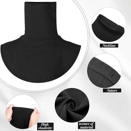 5 Pieces Faux Turtleneck Sweater Women - Windproof & Warm - Patch Turtleneck - Collars for Women - Faux V1188-MS101-01177-1