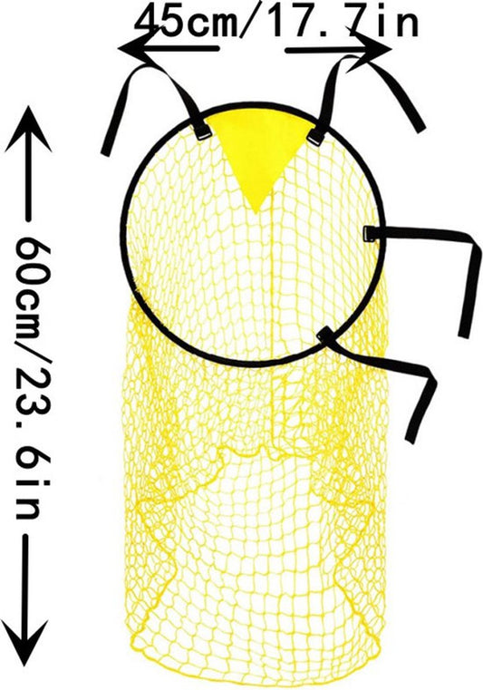 Cross Target with Ball Net - Football Training Equipment - Football Net - Football Goal - Football Kick Net V1188-MS101-01242-1