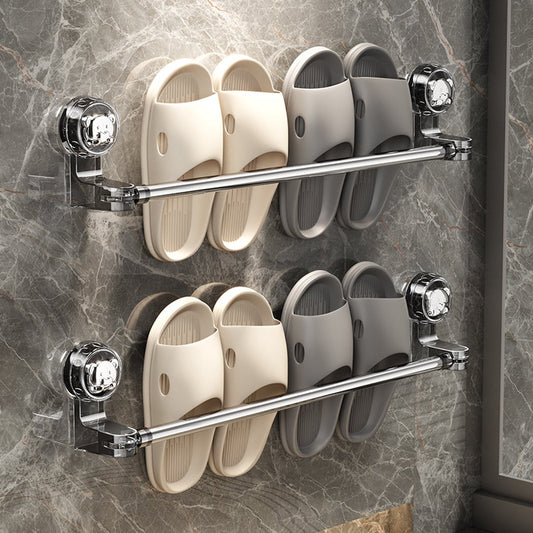 Towel Bar - Extendable Towel Holder 30-60 Cm - Bathroom Towel Rack - Towel Holder - Suction Cup No Drilling - V1188-MS101-01296-1