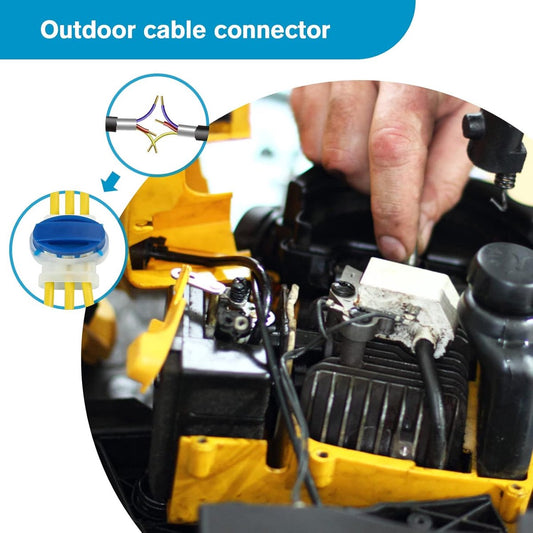 Gel Connector - 25 Pieces - Cable Connector - Model 314 - Boundary Wire - Perimeter Wire Connectors - Robotic V1188-MS101-01569-1