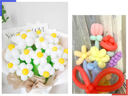 Balloons - Colored Balloons - 100-piece - Modeling Balloons - Halloween - Christmas - Christmas - Party V1188-MS101-01616-1