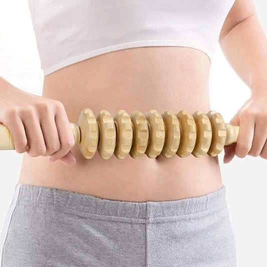 Massage Stick - Massage - Massage Device - 2 Pieces - Relieve Fatigue - Anti-Cellulite Massage Roller Tool - V1188-MS101-01654-1