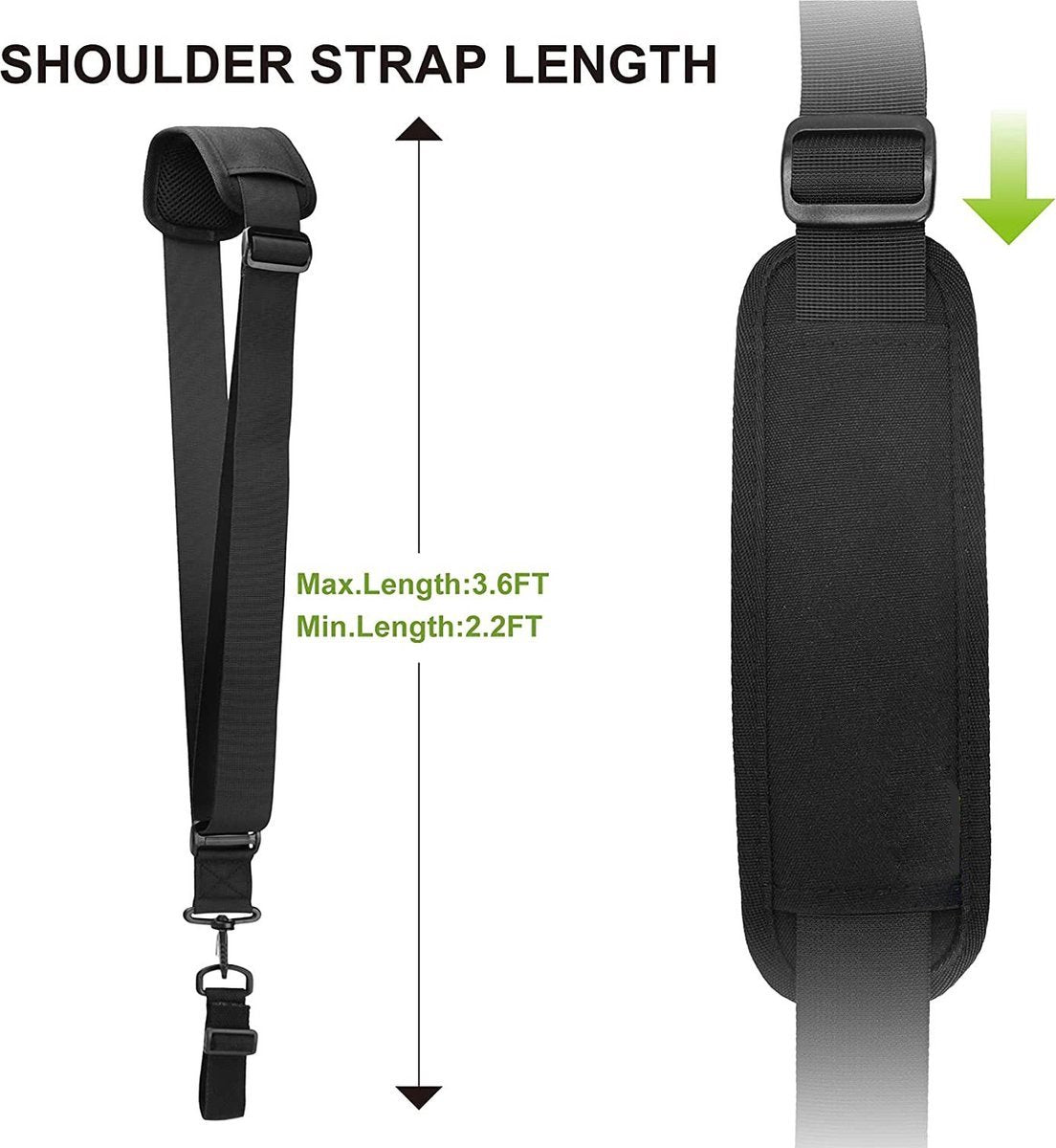 Brushcutter Harness - Adjustable - Durable - Carrying Harness - Nylon Strap Accessory - Universal - Harness - V1188-MS101-01747-1