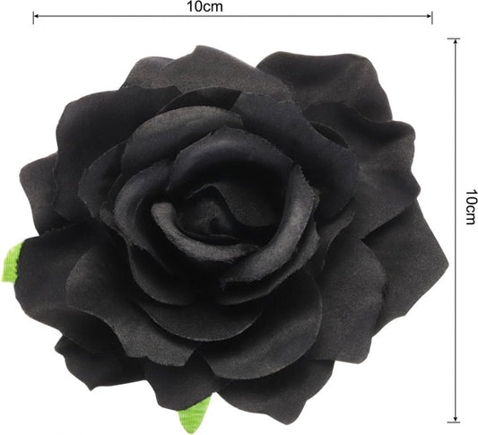 Luxury Hair Clips - 4 Premium Hair Clips - Flower Hair Clip - Women's Hairpins - Large Hair Clips - Hair Claw V1188-MS101-01755-1