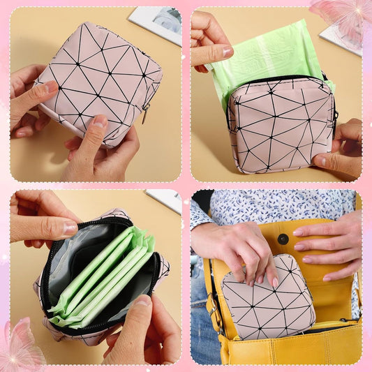 Sanitary pad organizer - Mini sanitary pad organizer - Tampon organizer - Reusable menstrual bag - Sanitary V1188-MS101-01795-1