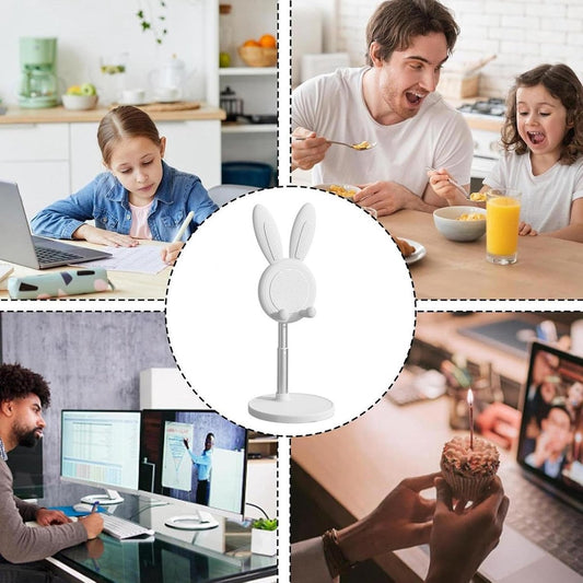 Phone Stand - Mobile Phone Stand - Phone Holder - Stand - For Desk - Angle Adjustable - Desk Holder Support - V1188-MS101-01812-1