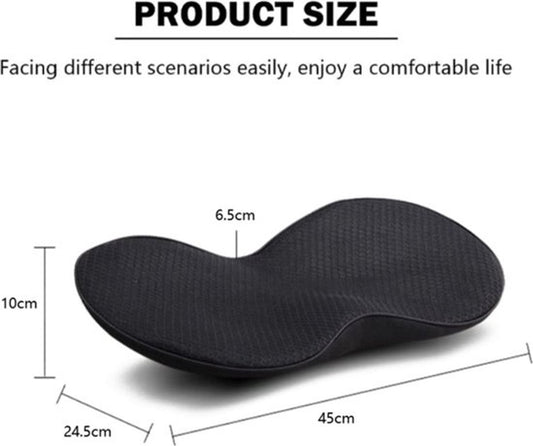 Car Wedge Cushion - Seat Cushions - Memory Foam Car Seat Cushion - For Office, Car, and Wheelchair - Memory V1188-MS101-01900-1