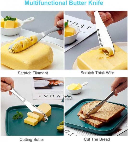 Butter Knives - 2 Pieces - Butter Knife - Spreading Knives - Small Spreading Knives - Tapas Knives - Dessert V1188-MS101-01948-1