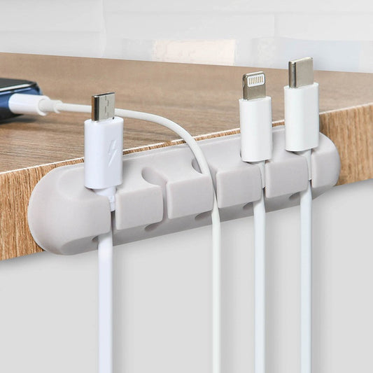 Cable Organizer - Cable Clips for 3/5/7" Cables - Self-Adhesive Cable Clips - Cable Clamp - Cable Holder - V1188-MS101-02100-1
