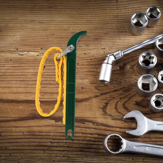 Strap Wrench - Oil Filter Wrench - Filter Wrench - Swivel Tensioning Strap - Oil Filter Pliers with Strap - V1188-MS101-02166-1
