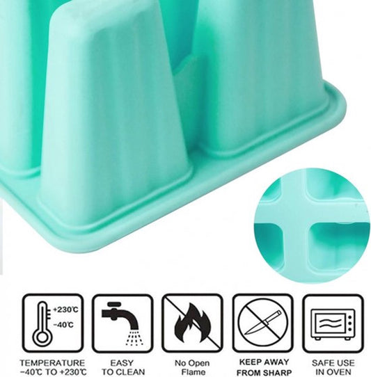 Ice Pop Molds - Ice Lolly Mold - BPA-Free - Silicone Ice Lolly Molds - 12 Ice Lolly Molds - Silicone Ice V1188-MS101-02179-1