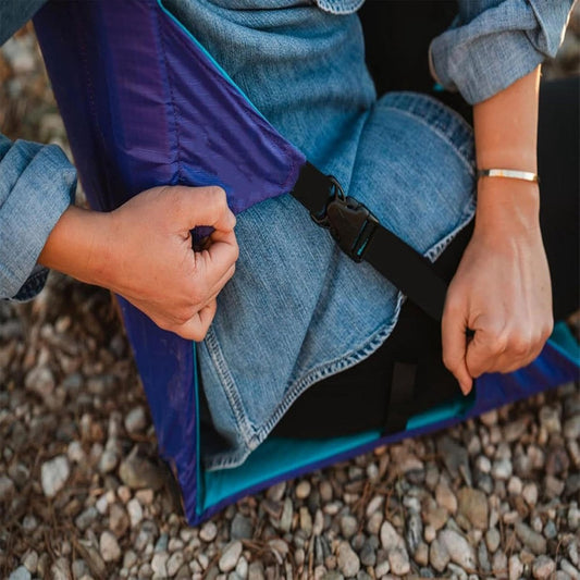 Outdoor Seat Cushions - Foldable Seat Cushion With Backrest - Outdoor Foldable Seat Cushion - Legless Chair V1188-MS101-02203-1