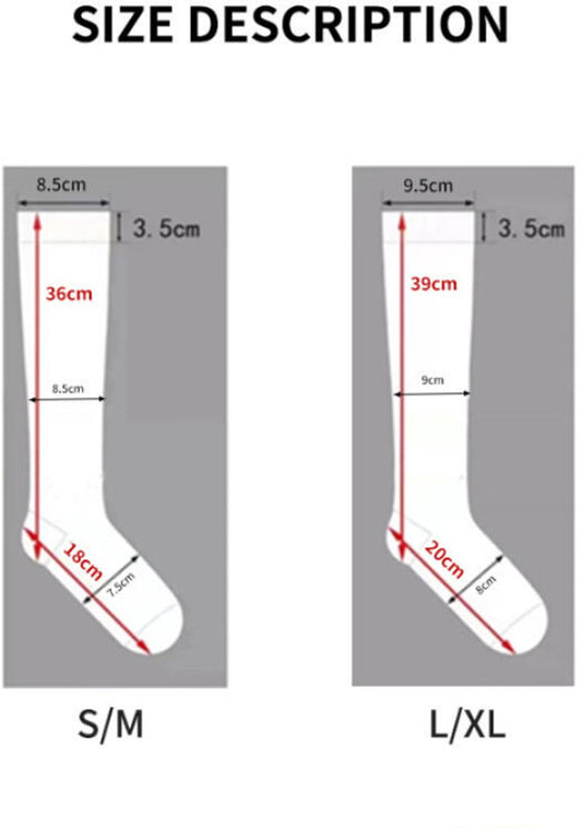pairs - Compression socks - Sports socks - Running socks - Support socks - Knee socks - High-fly socks - V1188-MS101-02258-1