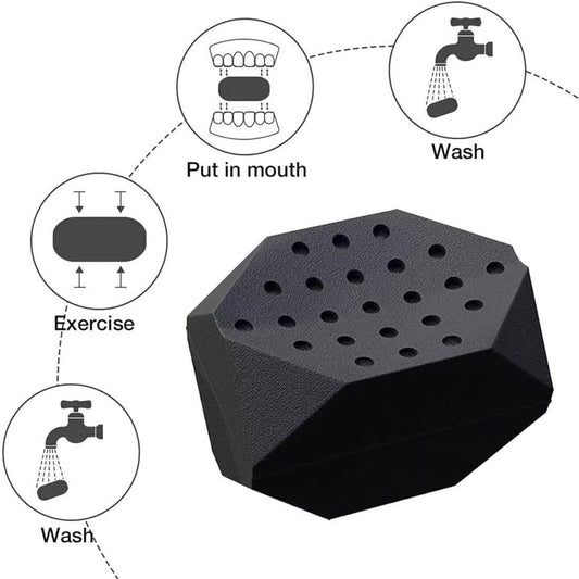 Jaw Trainer - 6 Piece Jawline Trainer - Jaw Training Balls - Jawline Trainer - Jaw Muscle Trainer - Face V1188-MS101-02430-1