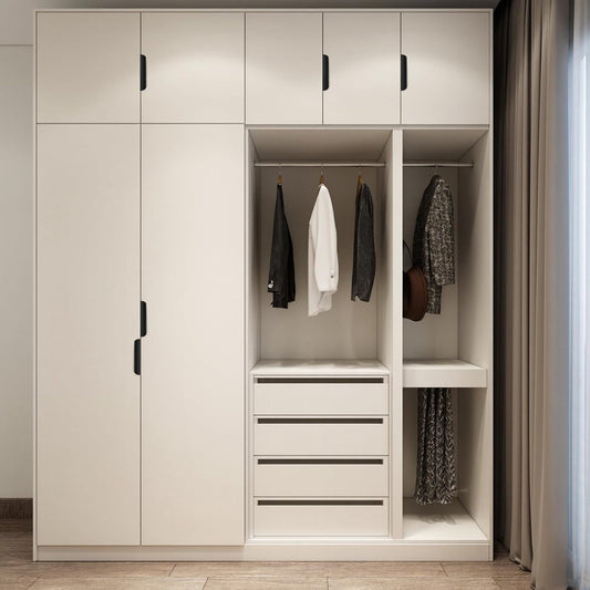 10 pieces - 150*40*17.5 mm - Cabinet handles - Drawer handles - Concealed handle - Aluminum alloy handle - V1188-MS101-02450-1