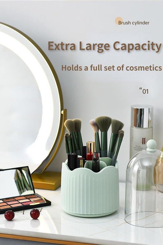 Makeup brush storage box - Makeup brush holder - 360-degree rotatable - Cosmetics storage box - Makeup brush V1188-MS101-02530-1