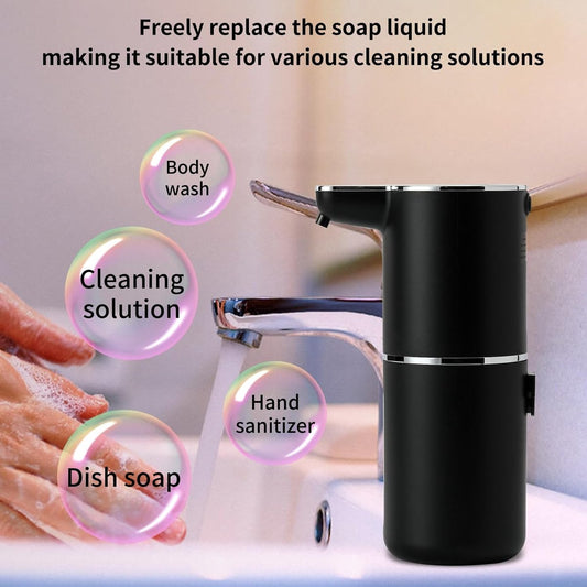 Soap Dispenser - Automatic Soap Dispenser - 350ml - Automatic Foam Soap Dispenser - Wall-Mounted Soap V1188-MS101-02591-1