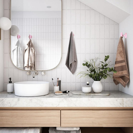 pieces - Towel hook - Hanging hooks - Hanging hooks - Bathroom towel hooks - Key hook - Clothes hook - Hat V1188-MS101-02626-1