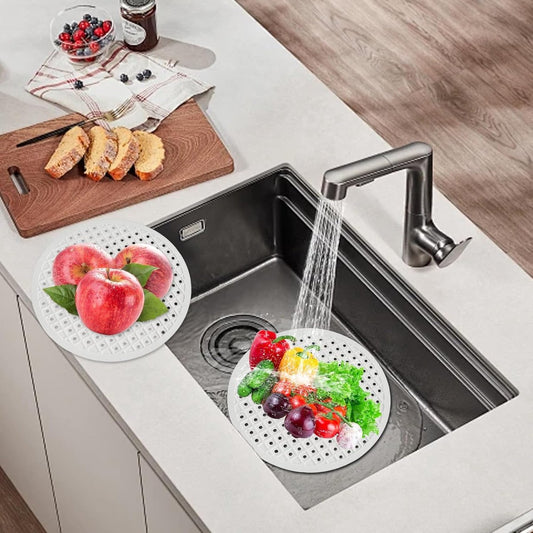 1 Piece Silicone Sink Mat - Washbasin Mat - Sink Mat - Sink Mats - Rubber Countertop Mat for Sink - Cuttable V1188-MS101-02658-1