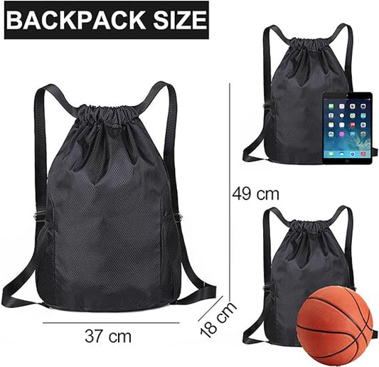 47*38*18cm - Drawstring bag - Drawstring backpack - large unisex sports backpack - with drawstring - gym bag V1188-MS101-02808-1