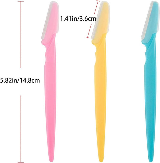 6 pieces eyebrow trimmer - eyebrow blade - Facial Safety Eyebrow Razor - razor blades - Exfoliating V1188-MS101-02816-1