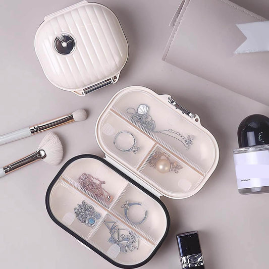 2-Piece 7-Day Pill Box - travel medicine boxes - 7-day medicine box - Medicine box with sturdy closure - Pill V1188-MS101-02840-1