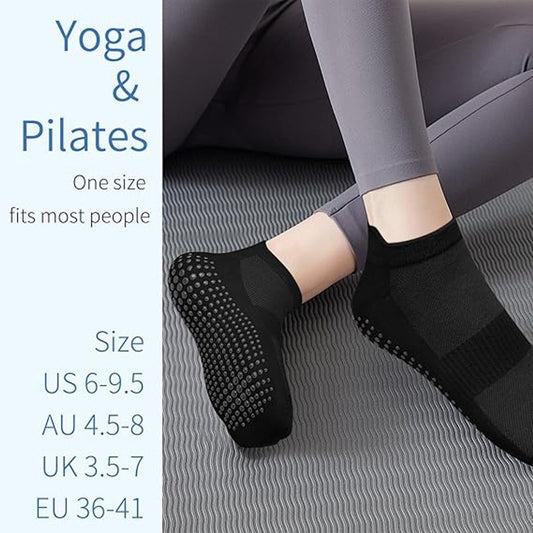 pairs - Socks - Pilates socks - Yoga socks - Non-slip socks - Pilates non-slip socks - Women's non-slip socks V1188-MS101-02884-1