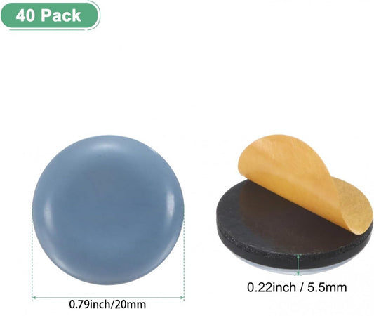 40 pieces - Furniture mats - Teflon furniture glides - Teflon furniture mats - Foot pads for table and chair V1188-MS101-02976-1